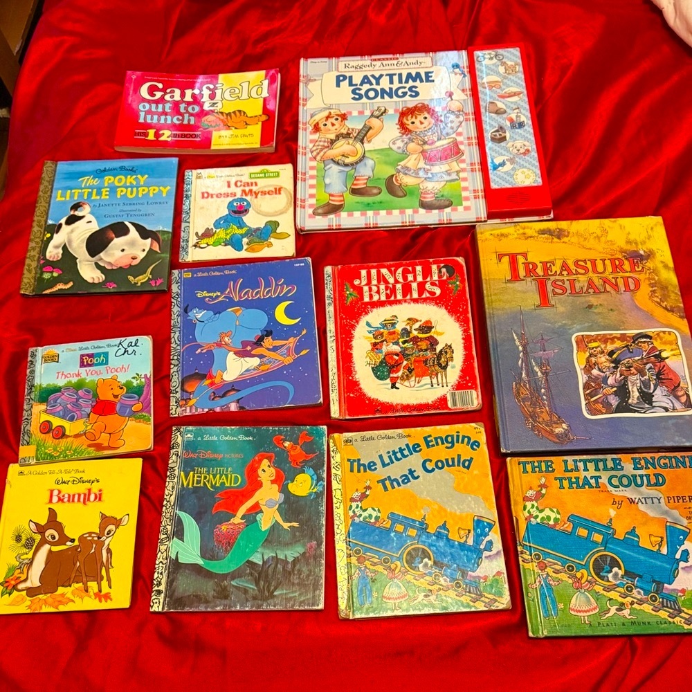 RARE Vintage Children's Book Collection total of 12